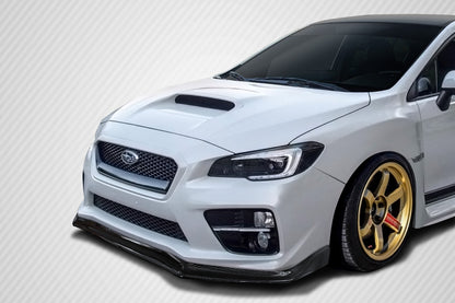 Carbon Creations C Speed Front Lip Spoiler Under Spoiler Compatible With 2015-2017 Subaru WRX - 1 Piece - 116146