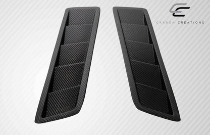 Carbon Creations Universal Race Hood Louver Vents Body Kit - 2 Piece - 116152