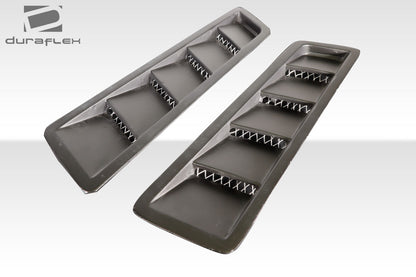 Extreme Dimensions Duraflex Universal Race Hood Louver Vents Body Kit - 2 Piece - 116153