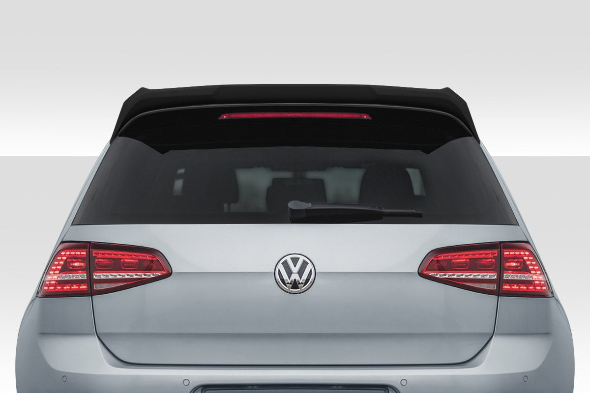 Extreme Dimensions Duraflex D Technik Roof Wing Spoiler Compatible With 2015-2021 Volkswagen Golf / GTI - 1 Piece - 116155