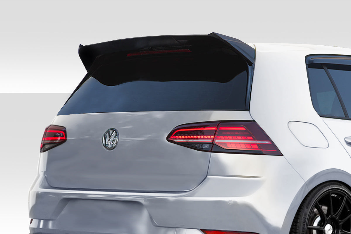 Extreme Dimensions Duraflex D Technik Roof Wing Spoiler Compatible With 2015-2021 Volkswagen Golf / GTI - 1 Piece - 116155