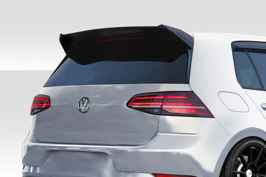 Extreme Dimensions Duraflex D Technik Roof Wing Spoiler Compatible With 2015-2021 Volkswagen Golf / GTI - 1 Piece - 116155