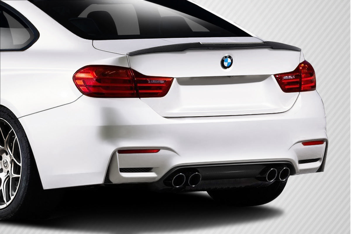 Carbon Creations M4 Look Rear Wing Spoiler Spoiler Compatible With 2014-2020 BMW 4 Series F32 - 1 Piece - 116170