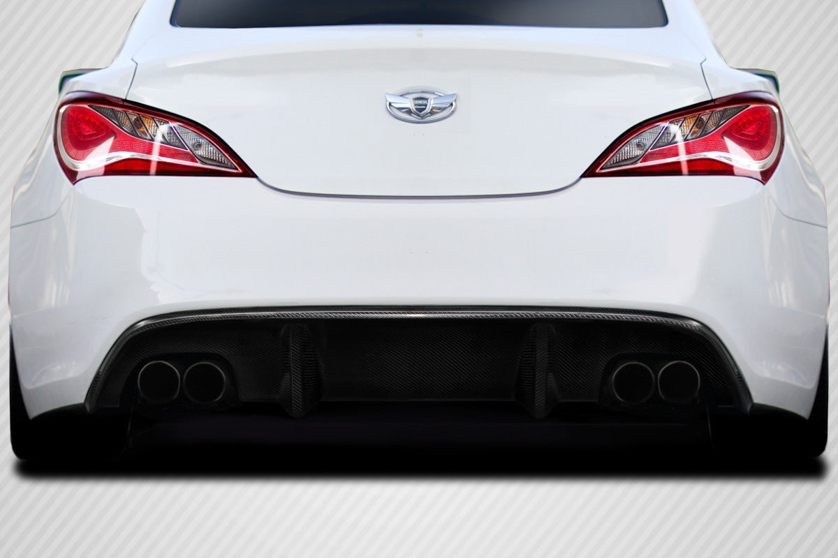 Carbon Creations RBS Rear Lip Add On Spoiler Compatible With 2010-2016 Hyundai Genesis - 1 Piece - 116200