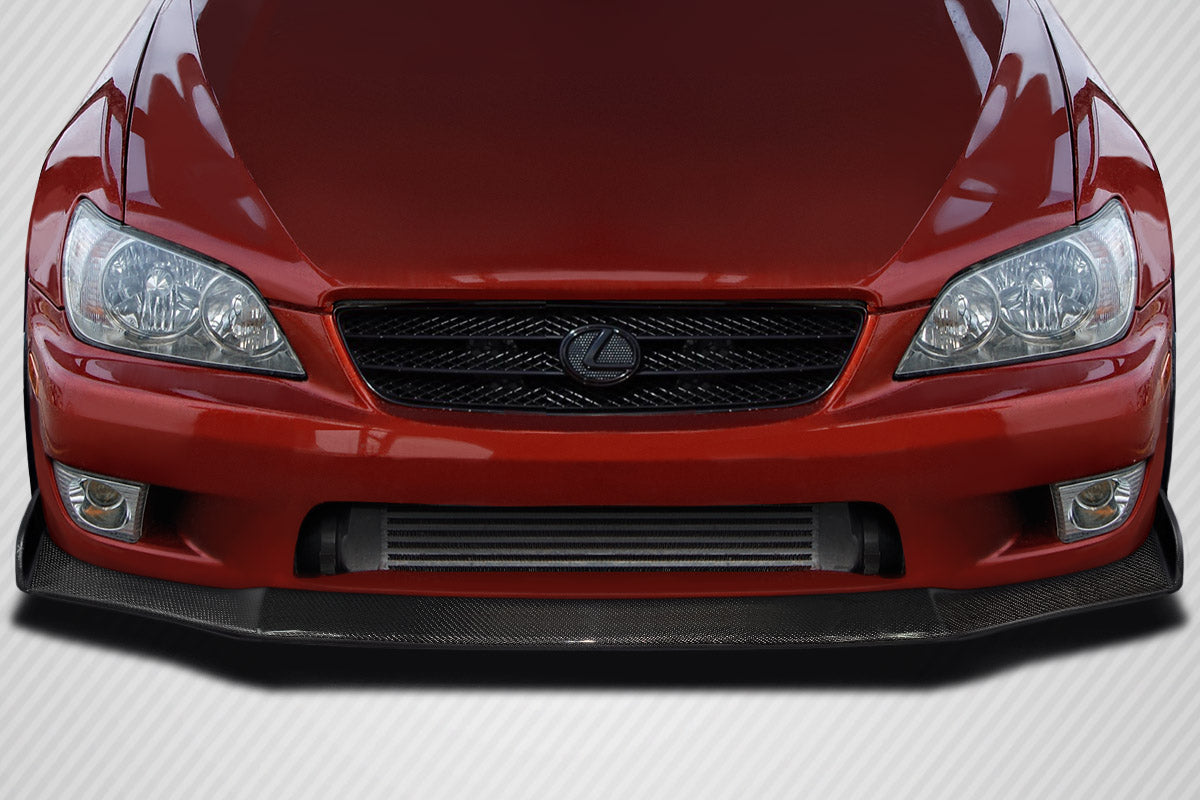 Carbon Creations Type JS Front Lip Spoiler Compatible With 2000-2005 Lexus IS - 1 Piece - 116212
