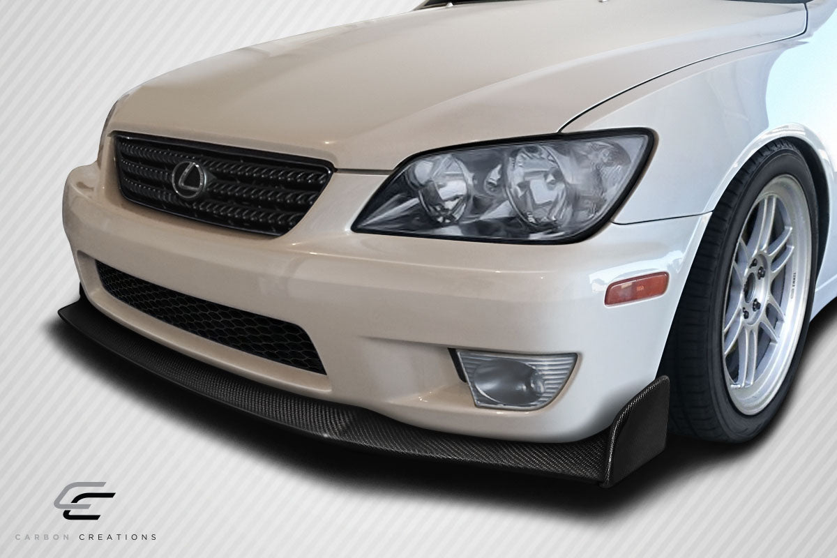 Carbon Creations Type JS Front Lip Spoiler Compatible With 2000-2005 Lexus IS - 1 Piece - 116212
