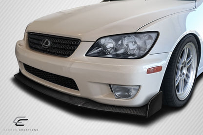 Carbon Creations Type JS Front Lip Spoiler Compatible With 2000-2005 Lexus IS - 1 Piece - 116212