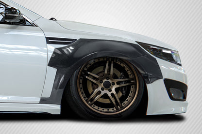 Carbon Creations CPR Wide Body Front Fenders Flares Compatible With 2011-2013 Kia Optima - 4 Piece - 116248