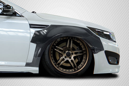 Carbon Creations CPR Wide Body Front Fenders Flares Compatible With 2011-2013 Kia Optima - 4 Piece - 116248