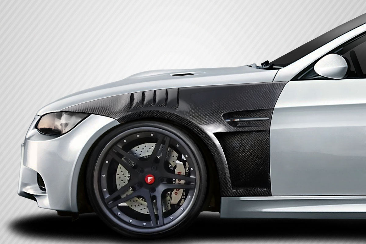 Carbon Creations GTR Front Fenders Compatible With 2008-2013 BMW M3 - 2 Piece - 116250