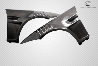 Carbon Creations GTR Front Fenders Compatible With 2008-2013 BMW M3 - 2 Piece - 116250
