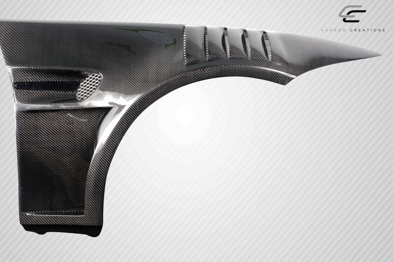 Carbon Creations GTR Front Fenders Compatible With 2008-2013 BMW M3 - 2 Piece - 116250