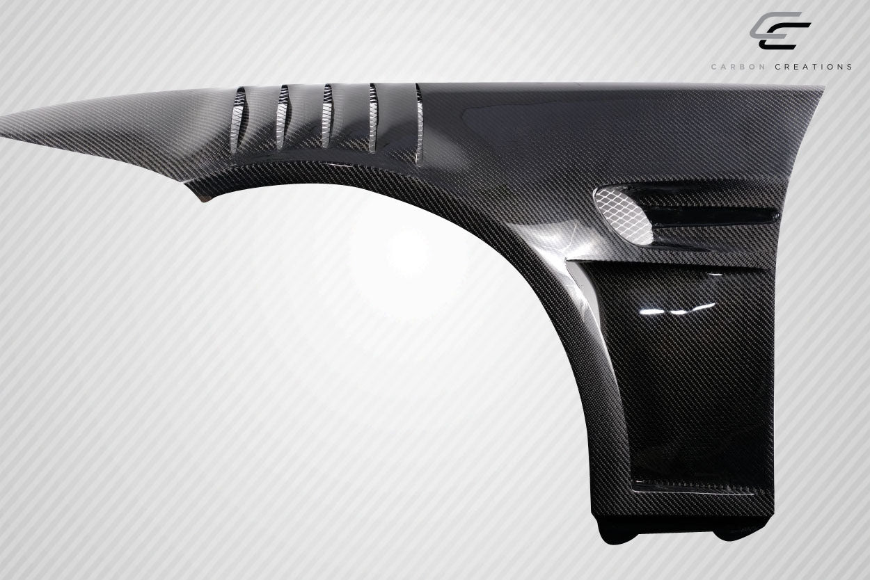 Carbon Creations GTR Front Fenders Compatible With 2008-2013 BMW M3 - 2 Piece - 116250