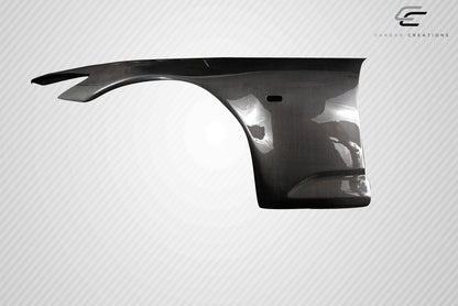 Carbon Creations EVS Front Fenders Compatible With 2000-2009 Honda S2000 - 2 Piece - 116254