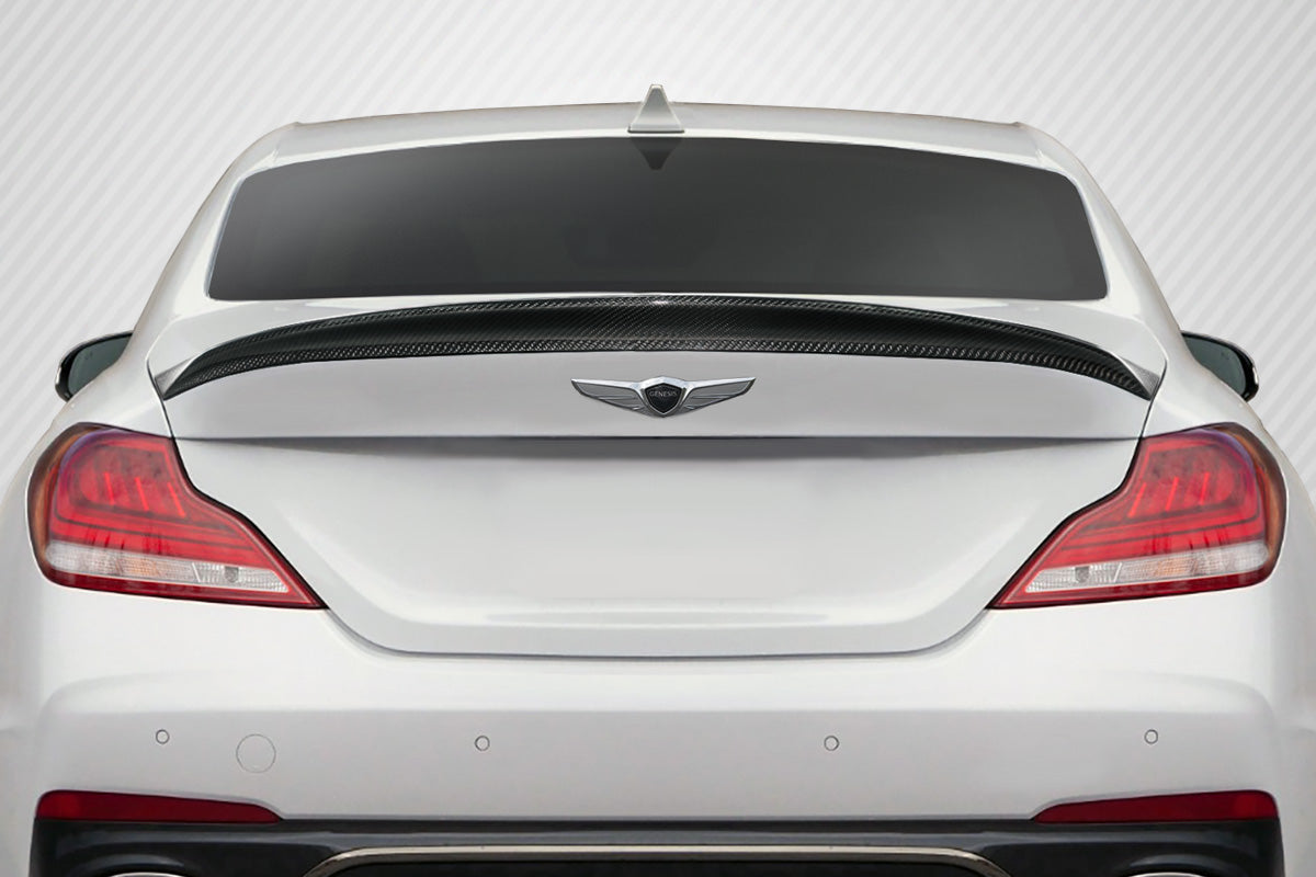 Carbon Creations MSR Rear Wing Spoiler Trunk Lid Spoiler Compatible With 2019-2021 Genesis G70 - 1 Piece - 116266