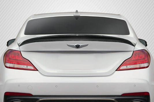 Carbon Creations MSR Rear Wing Spoiler Trunk Lid Spoiler Compatible With 2019-2021 Genesis G70 - 1 Piece - 116266