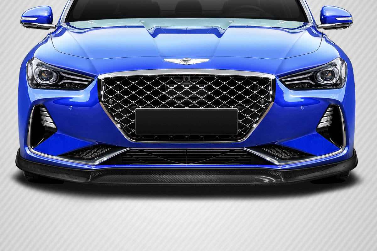 Carbon Creations MSR Front Lip Spoiler Under Spoiler Compatible With 2019-2021 Genesis G70 - 1 Piece - 116272