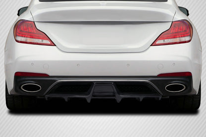 Carbon Creations MSR Rear Diffuser Compatible With 2019-2021 Genesis G70 - 1 Piece - 116274