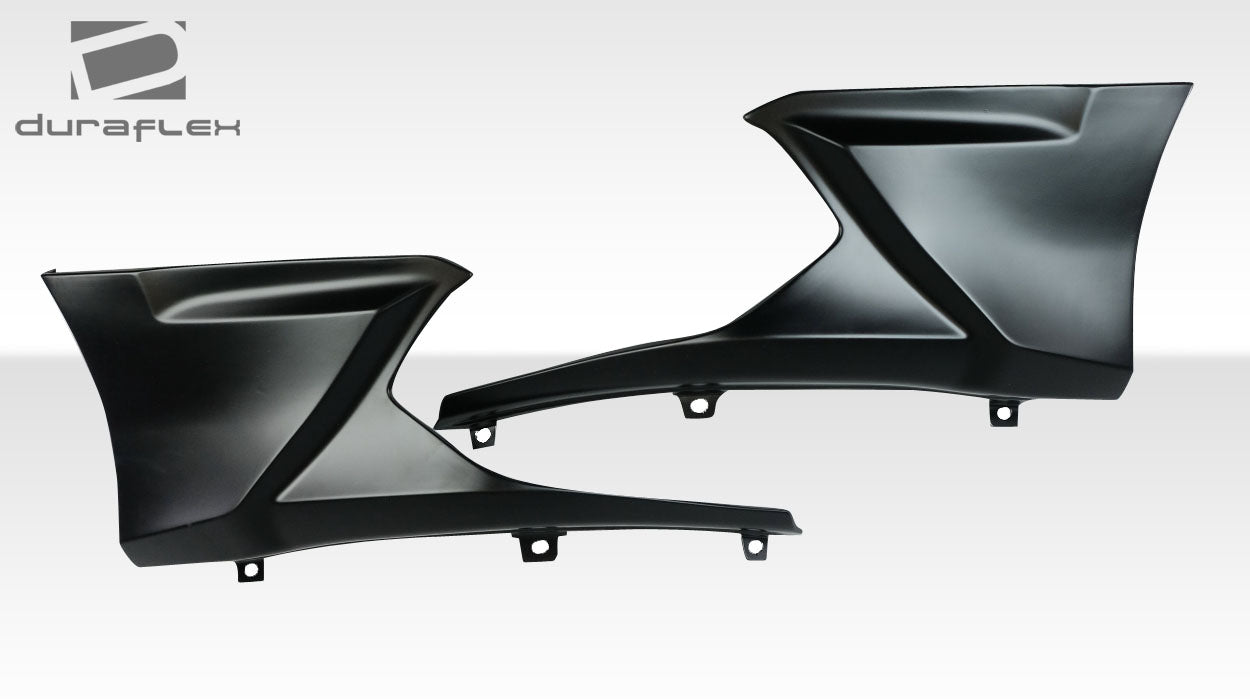 Extreme Dimensions Duraflex HFP Look Rear Lip Add On Spoiler Compatible With 2016-2021 Honda Civic 4DR - 2 Piece - 116279