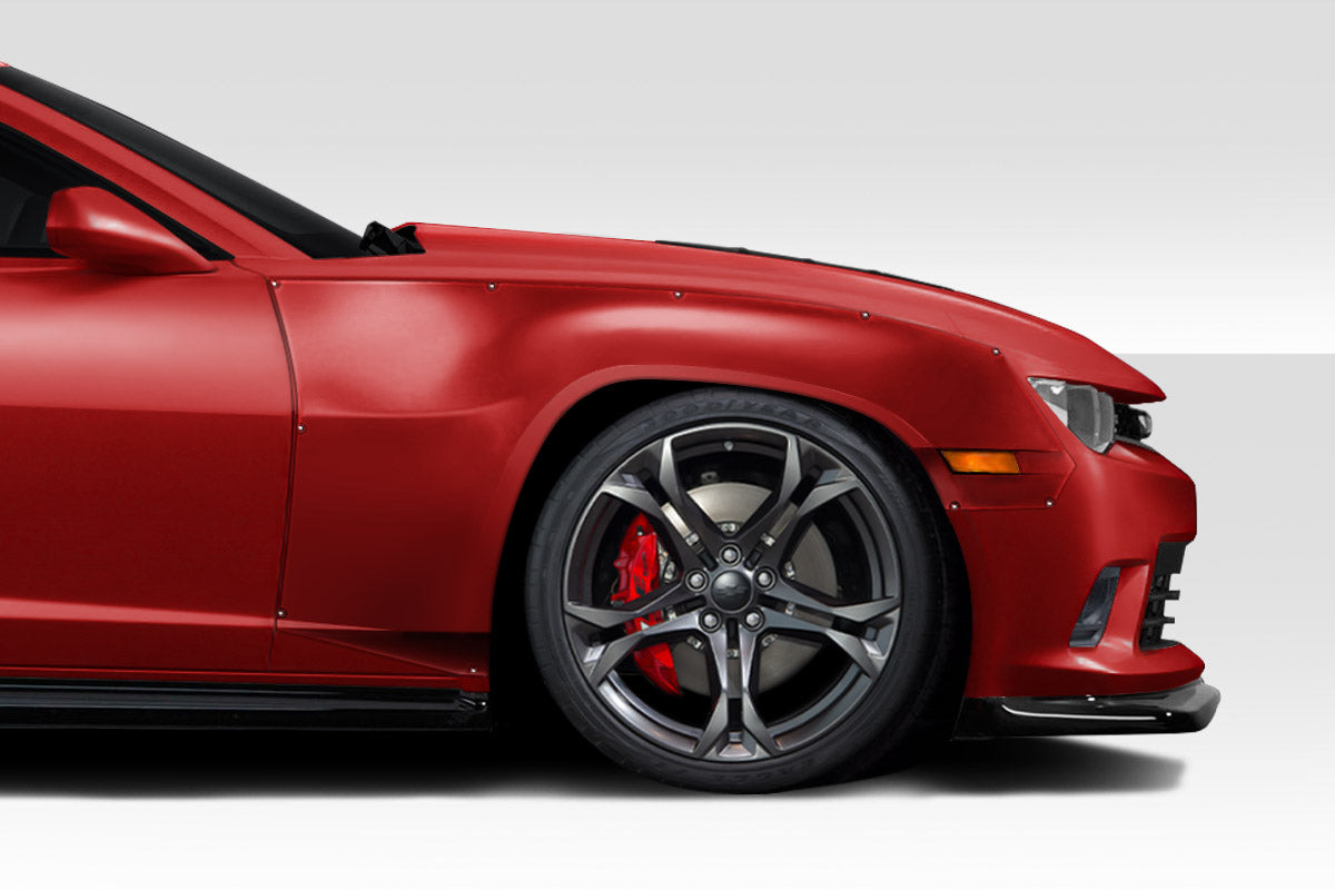 Extreme Dimensions Duraflex RBS Wide Body Front Fenders Flares Compatible With 2010-2015 Chevrolet Camaro - 2 Piece - 116308