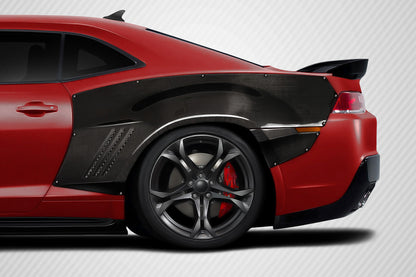Carbon Creations RBS Wide Body Rear Fender Flares Compatible With 2010-2015 Chevrolet Camaro - 4 Piece - 116309