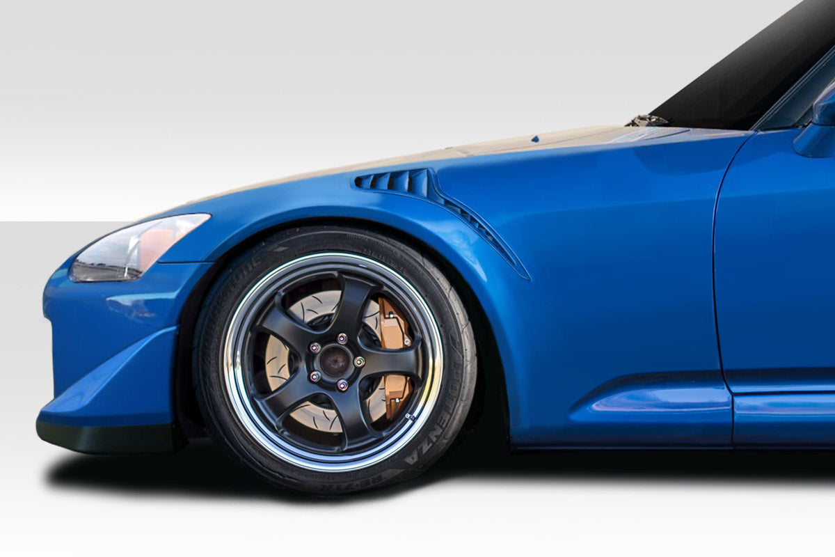 Extreme Dimensions Duraflex GTRS Front Fenders Compatible With 2000-2009 Honda S2000 - 2 Piece - 116315