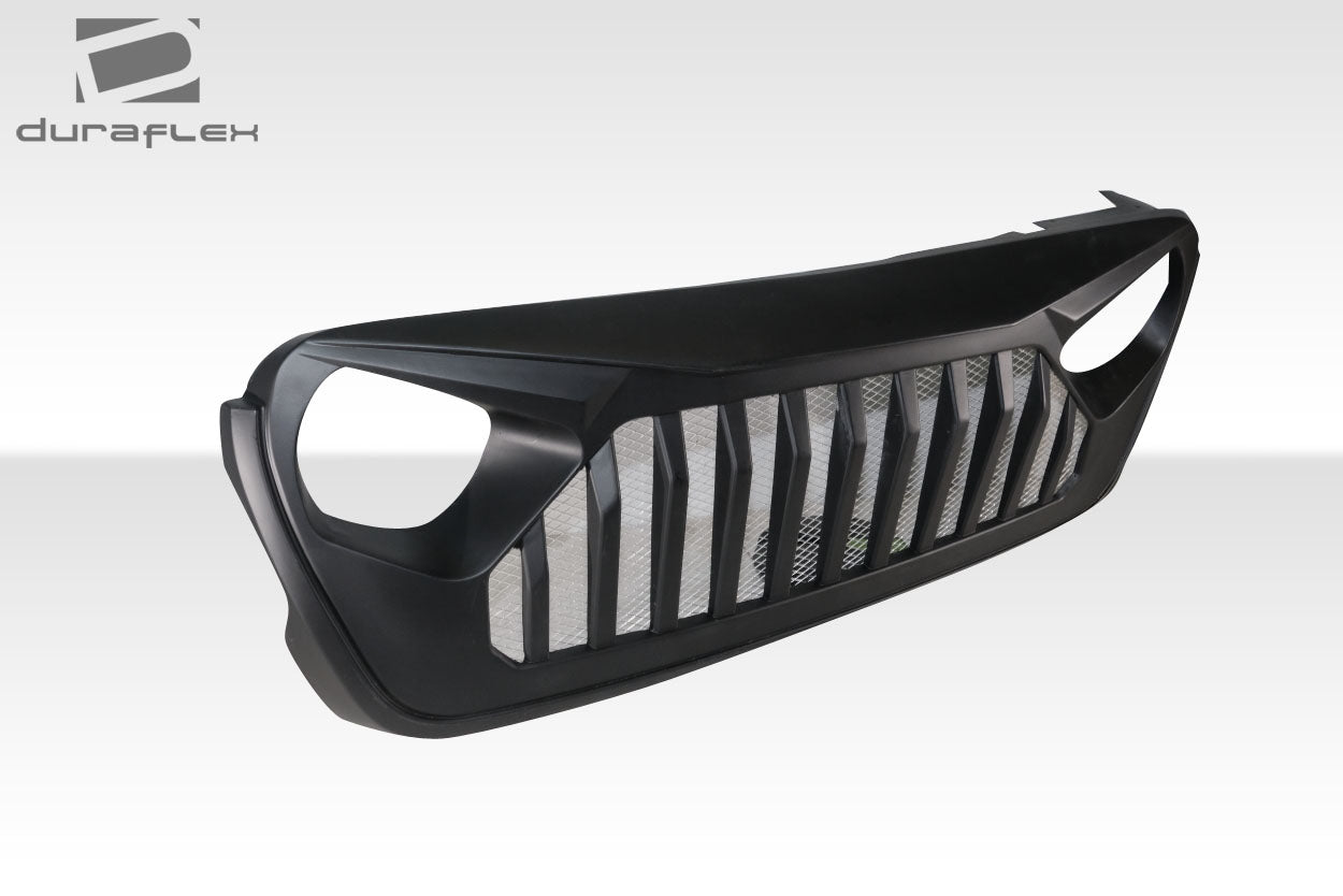 Extreme Dimensions Duraflex Predator Grille Compatible With 2019-2023 Jeep Wrangler JL Gladiator JT - 1 Piece - 116319