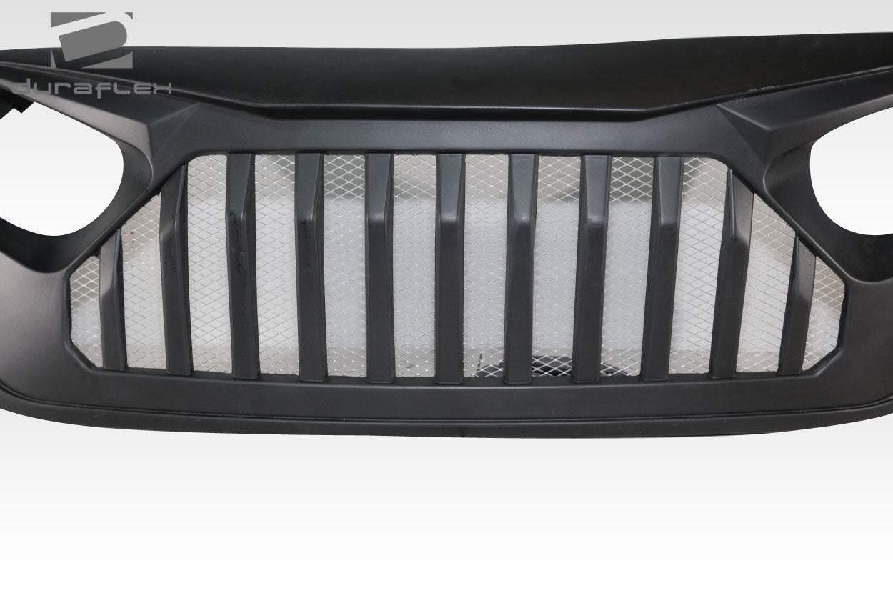 Extreme Dimensions Duraflex Predator Grille Compatible With 2019-2023 Jeep Wrangler JL Gladiator JT - 1 Piece - 116319