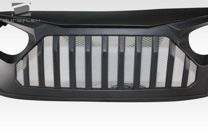Extreme Dimensions Duraflex Predator Grille Compatible With 2019-2023 Jeep Wrangler JL Gladiator JT - 1 Piece - 116319