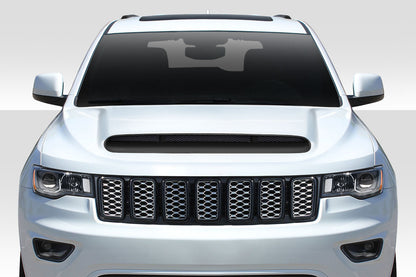 Extreme Dimensions Duraflex Demon Look Hood Compatible With 2011-2022 Jeep Grand Cherokee - 1 Piece - 116321
