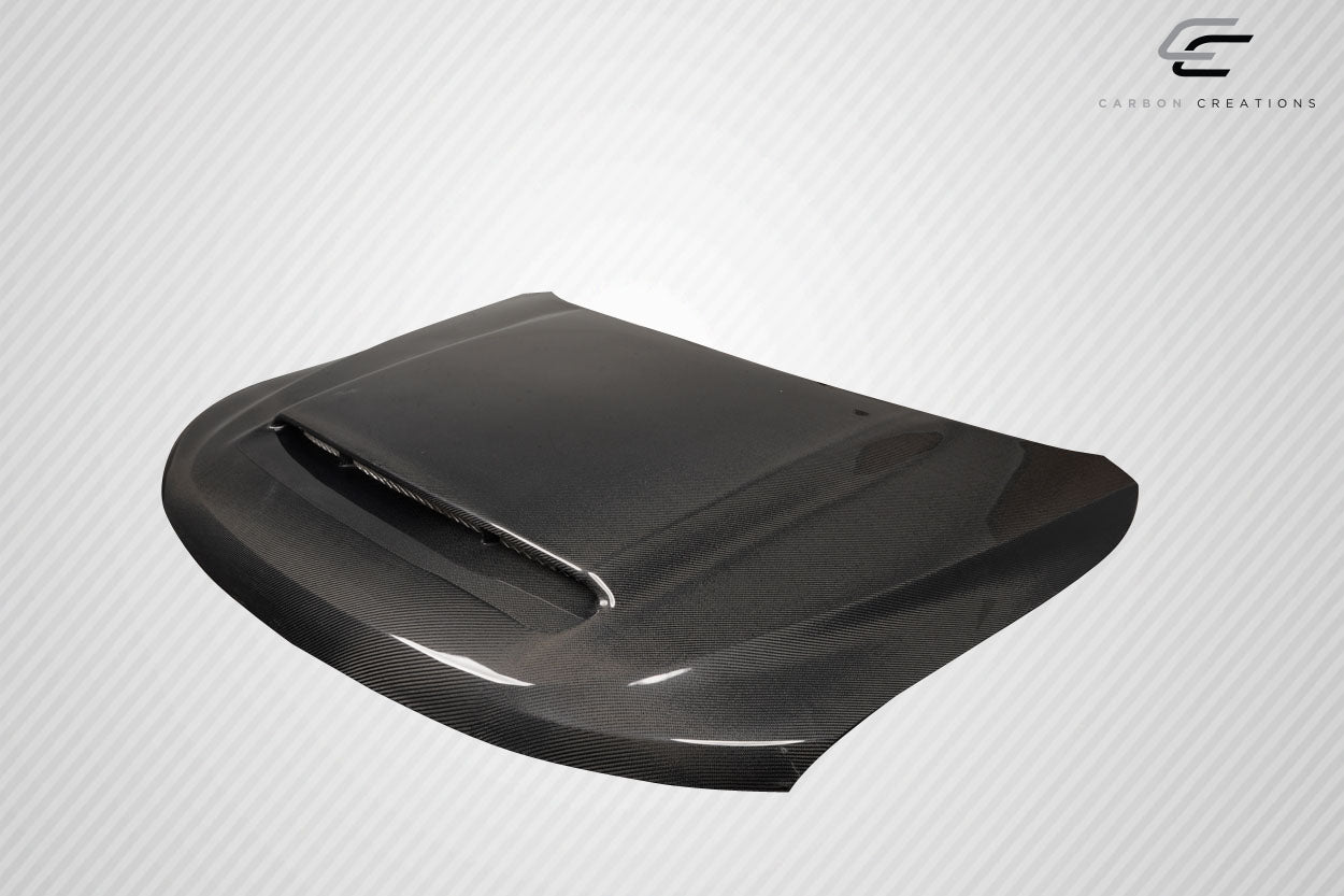 Carbon Creations Demon Look Hood Compatible With 2011-2022 Jeep Grand Cherokee - 1 Piece - 116322