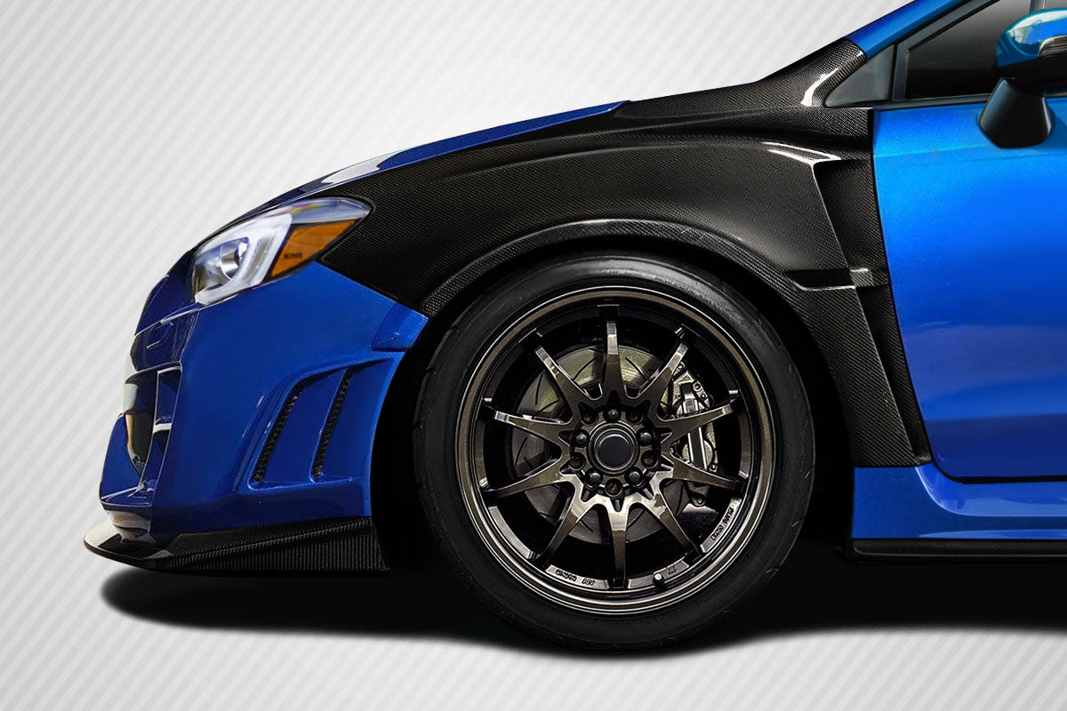 Carbon Creations VRS Front Fenderss Compatible With 2015-2021 Subaru WRX STI - 2 Piece - 116328