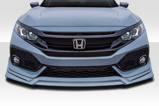 Extreme Dimensions Duraflex BZ Front Lip Spoiler Compatible With 2017-2021 Honda Civic SI/HB - 1 Piece - 116339
