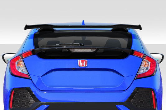 Extreme Dimensions Duraflex SPN Roof Wing Spoiler Compatible With 2017-2021 Honda Civic HB - 1 Piece - 116345
