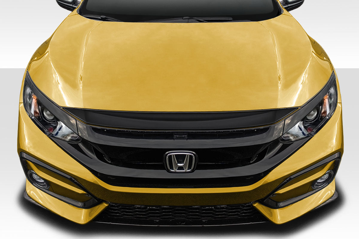 Extreme Dimensions Duraflex EBS Hood Lip Compatible With 2016-2021 Honda Civic - 1 Piece - 116347