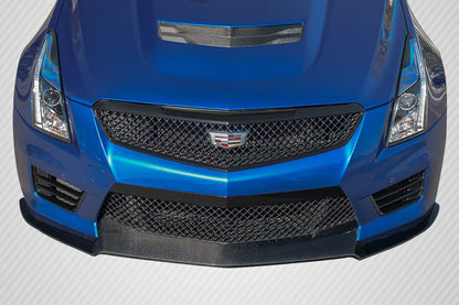 Carbon Creations V Look Front Lip Spoiler Compatible With 2016-2019 Cadillac ATS-V - 1 Piece - 116350