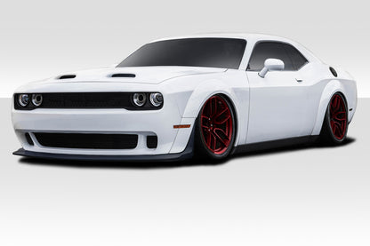 Extreme Dimensions Duraflex Demon Look Wide Body Fender Flares Compatible With 2015-2023 Dodge Challenger - 14 Piece - 116358