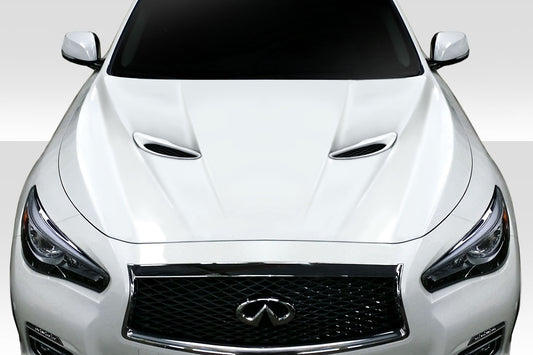 Extreme Dimensions Duraflex S Concept Hood Compatible With 2014-2023 Infiniti Q50 V37 - 1 Piece - 116366