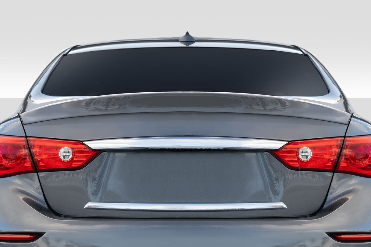 Extreme Dimensions Duraflex Blast Rear Wing Spoiler Compatible With 2014-2023 Infiniti Q50 - 1 Piece - 116371