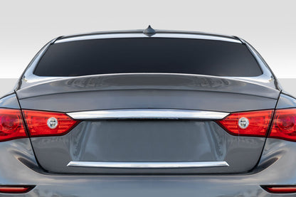 Extreme Dimensions Duraflex Blast Rear Wing Spoiler Compatible With 2014-2023 Infiniti Q50 - 1 Piece - 116371