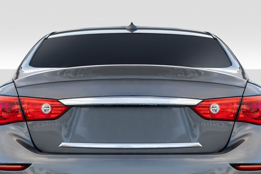 Extreme Dimensions Duraflex Blast Rear Wing Spoiler Compatible With 2014-2023 Infiniti Q50 - 1 Piece - 116371