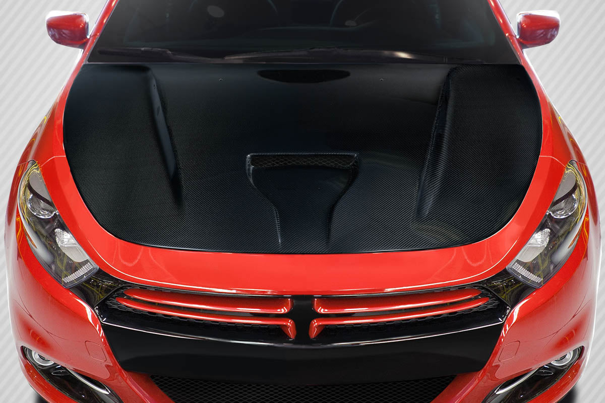 Carbon Creations MPR V2 Hood Compatible With 2013-2016 Dodge Dart - 1 Piece - 116378