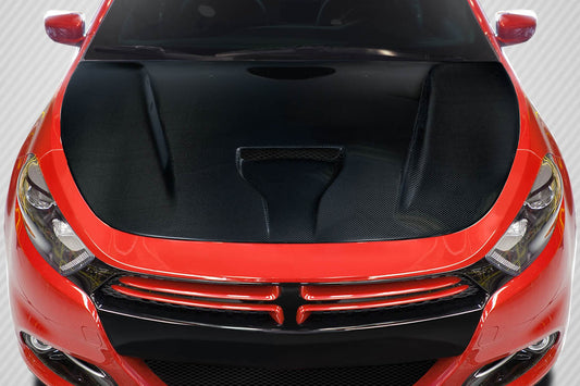 Carbon Creations MPR V2 Hood Compatible With 2013-2016 Dodge Dart - 1 Piece - 116378