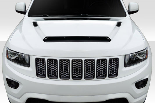 Extreme Dimensions Duraflex S Concept Hood Compatible With 2011-2022 Jeep Grand Cherokee - 1 Piece - 116381