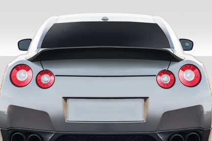 Extreme Dimensions Duraflex Duckbill Rear Wing Spoiler Trunk Lid Spoiler Compatible With 2009-2021 Nissan GT-R R35 - 1 Piece - 116385