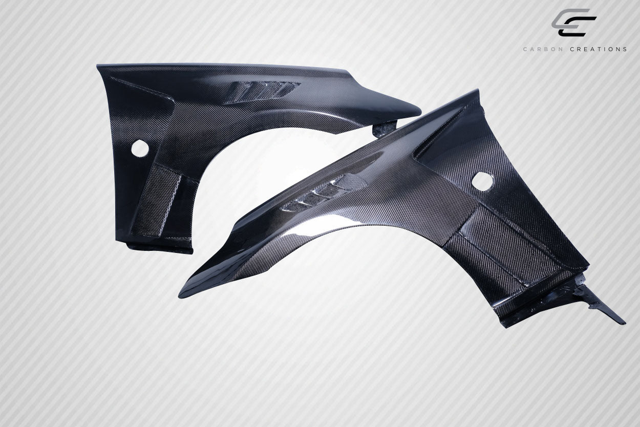 Carbon Creations RS-1 Front Fenderss Compatible With 2009-2020 Nissan 370Z Z34 - 2 Piece - 116388