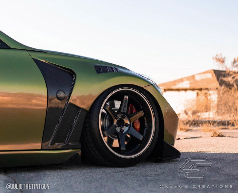 Carbon Creations RS-1 Front Fenderss Compatible With 2009-2020 Nissan 370Z Z34 - 2 Piece - 116388