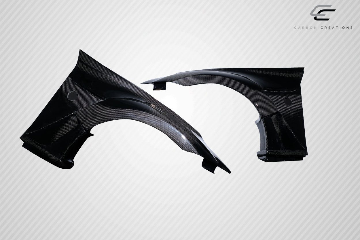 Carbon Creations VRS Front Fenderss Compatible With 2009-2020 Nissan 370Z Z34 - 2 Piece - 116390