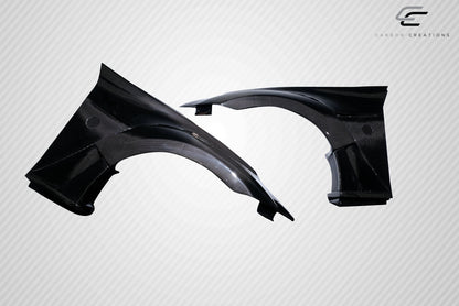 Carbon Creations VRS Front Fenderss Compatible With 2009-2020 Nissan 370Z Z34 - 2 Piece - 116390