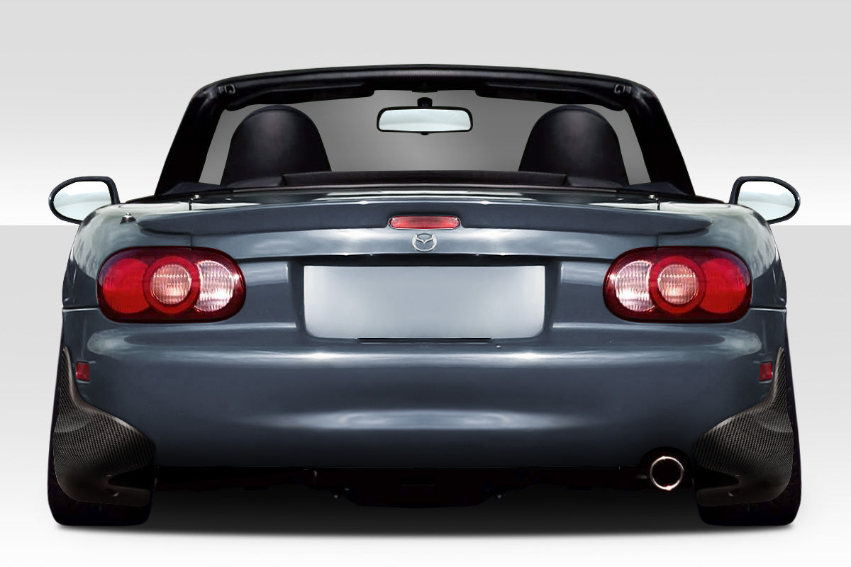 Carbon Creations M1 Speed Rear Lip Add On Spoiler Compatible With 1999-2005 Mazda Miata - 2 Piece - 116423